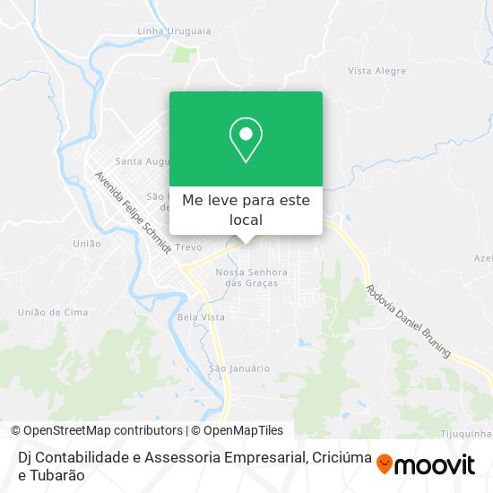 Dj Contabilidade e Assessoria Empresarial mapa