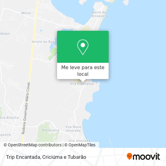 Trip Encantada mapa