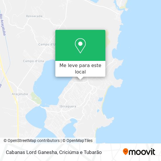 Cabanas Lord Ganesha mapa