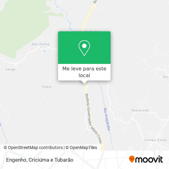 Engenho mapa