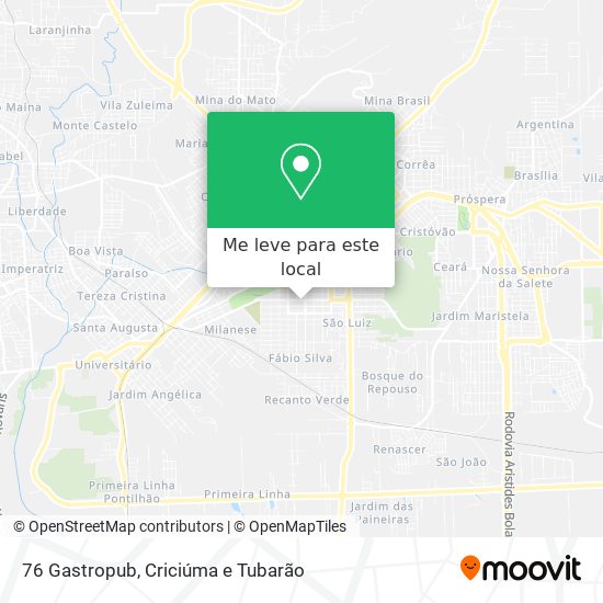 76 Gastropub mapa
