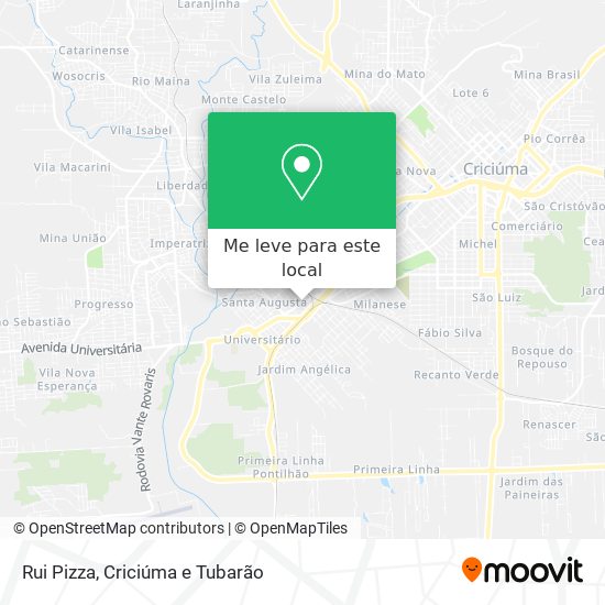 Rui Pizza mapa