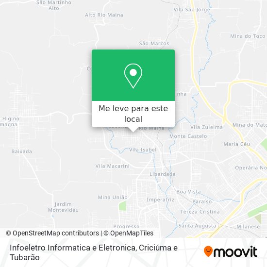 Infoeletro Informatica e Eletronica mapa