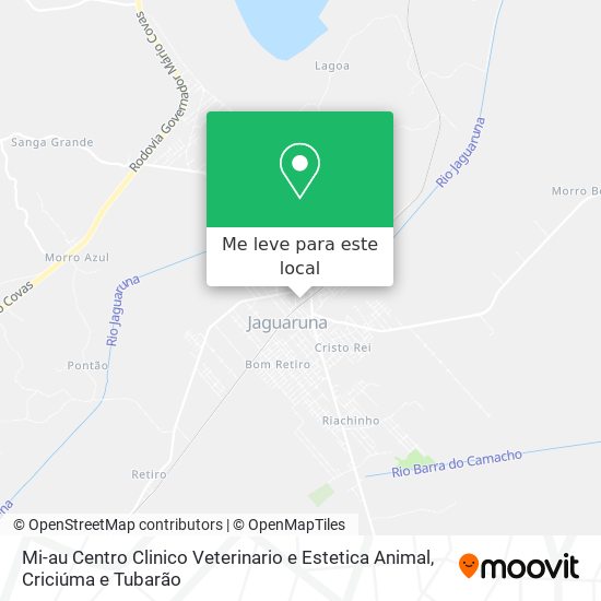 Mi-au Centro Clinico Veterinario e Estetica Animal mapa