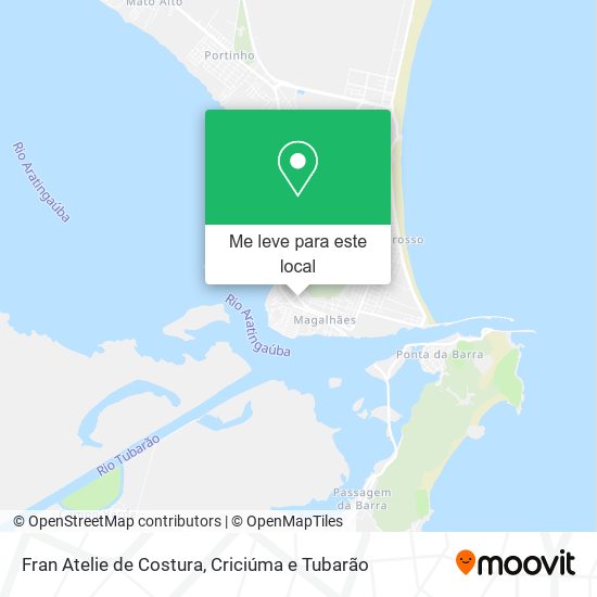 Fran Atelie de Costura mapa