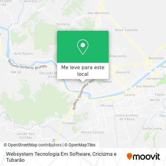 Websystem Tecnologia Em Software mapa