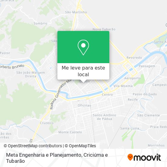 Meta Engenharia e Planejamento mapa