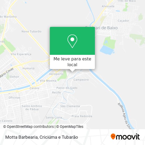 Motta Barbearia mapa