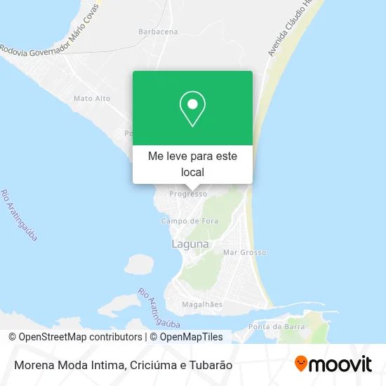 Morena Moda Intima mapa