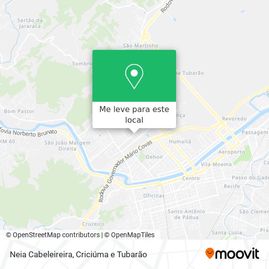Neia Cabeleireira mapa