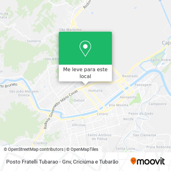 Posto Fratelli Tubarao - Gnv mapa