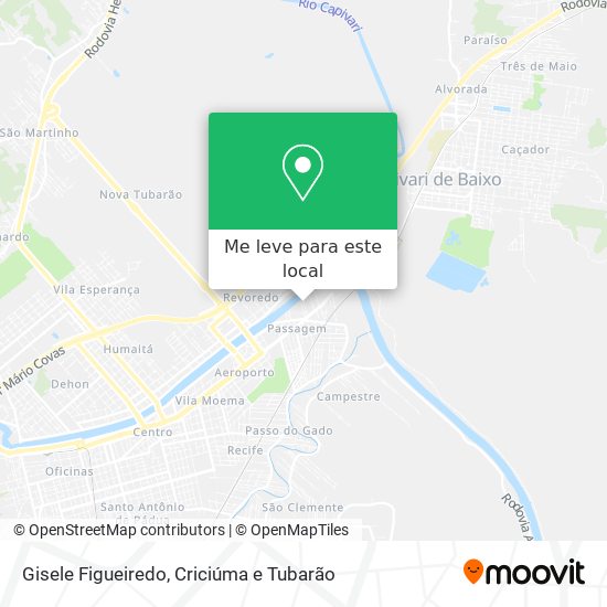 Gisele Figueiredo mapa