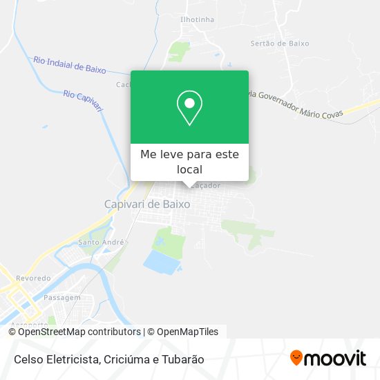 Celso Eletricista mapa