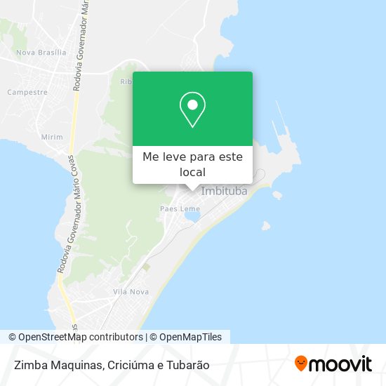 Zimba Maquinas mapa