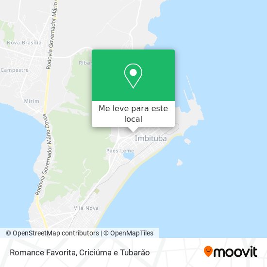 Romance Favorita mapa