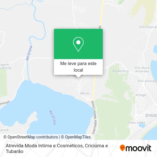 Atrevida Moda Intima e Cosmeticos mapa