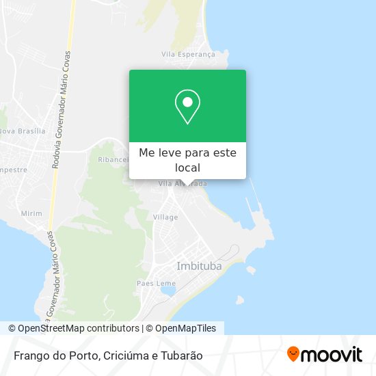 Frango do Porto mapa