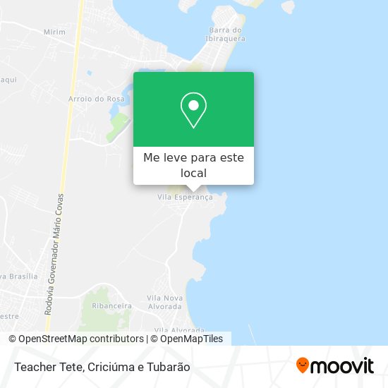 Teacher Tete mapa