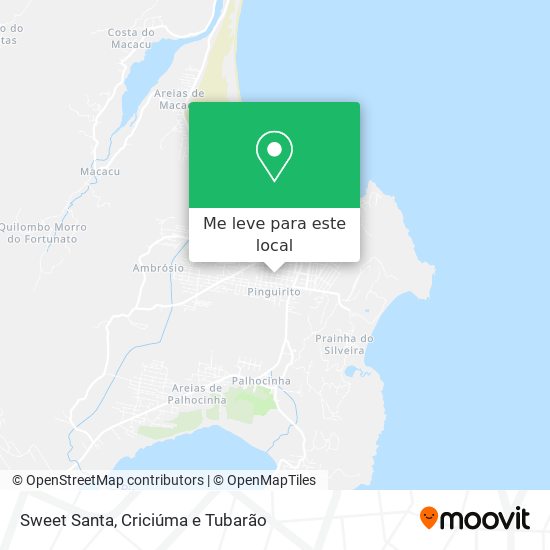 Sweet Santa mapa