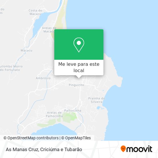 As Manas Cruz mapa