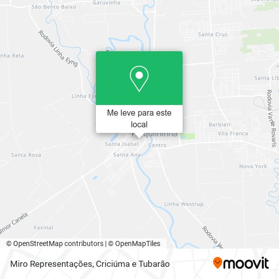 Miro Representações mapa