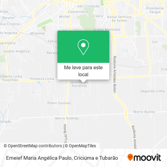 Emeief Maria Angélica Paulo mapa