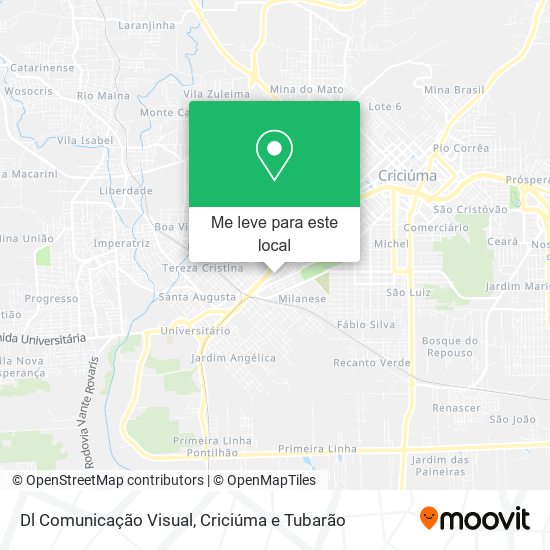 Dl Comunicação Visual mapa