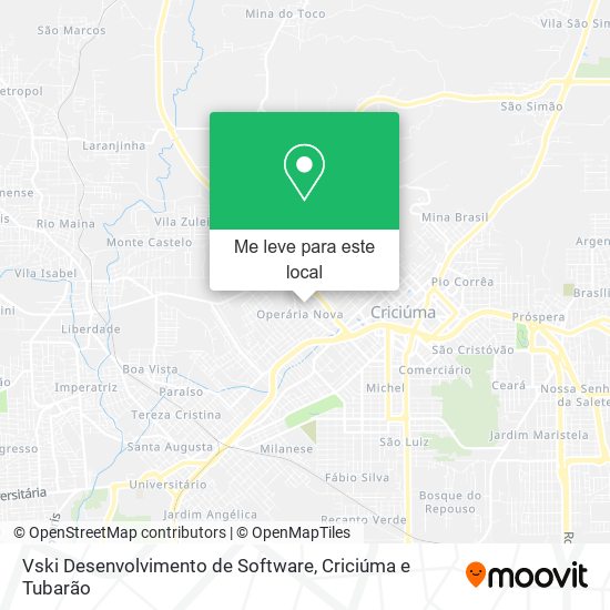 Vski Desenvolvimento de Software mapa