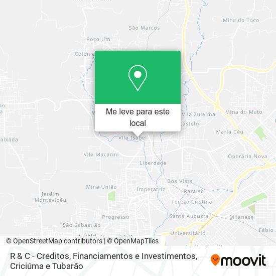 R & C - Creditos, Financiamentos e Investimentos mapa