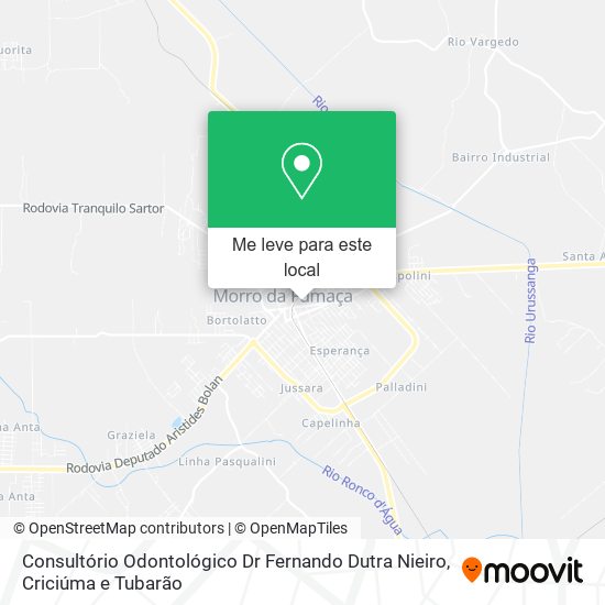 Consultório Odontológico Dr Fernando Dutra Nieiro mapa