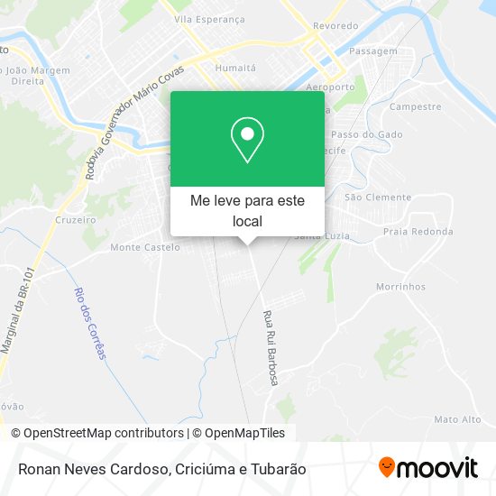 Ronan Neves Cardoso mapa