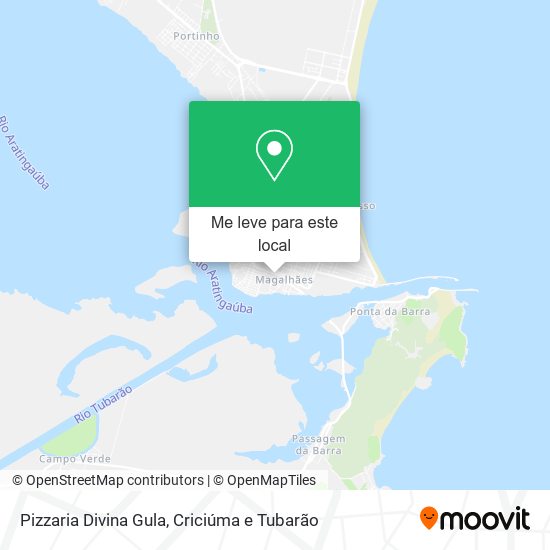 Pizzaria Divina Gula mapa