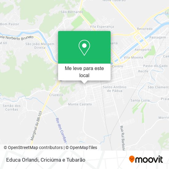 Educa Orlandi mapa