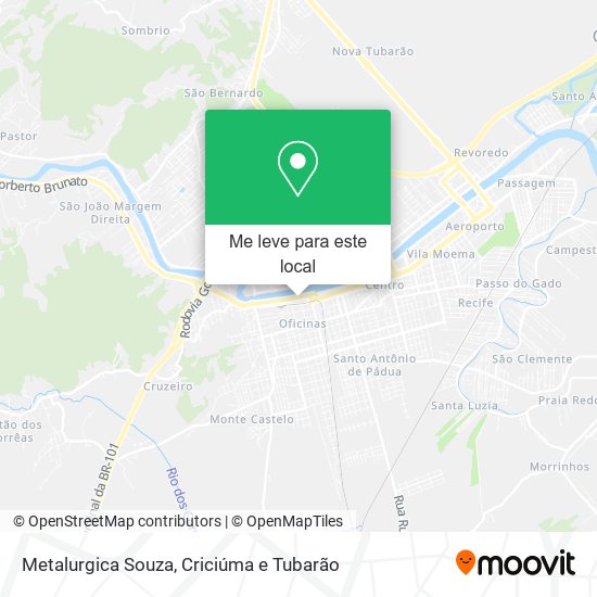 Metalurgica Souza mapa