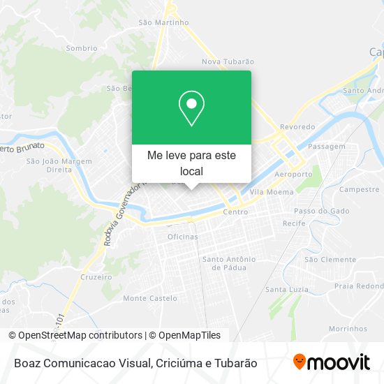 Boaz Comunicacao Visual mapa