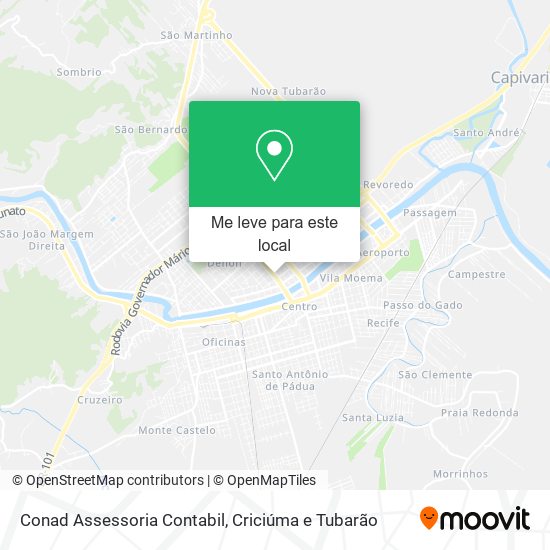 Conad Assessoria Contabil mapa