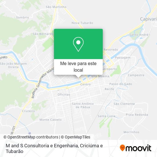 M and S Consultoria e Engenharia mapa