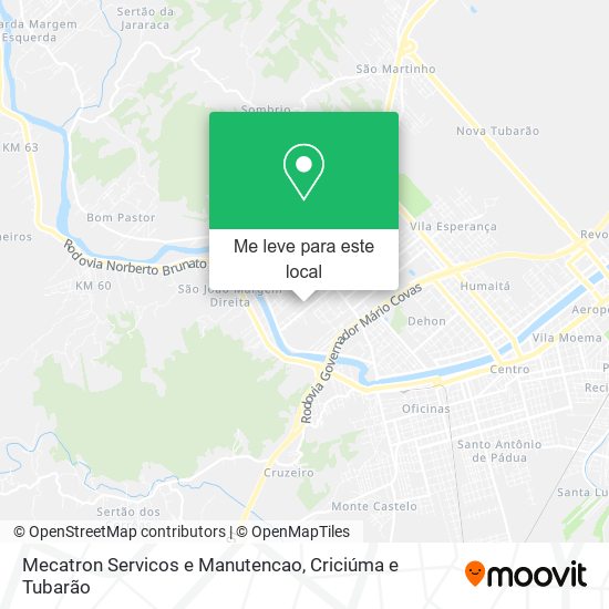 Mecatron Servicos e Manutencao mapa