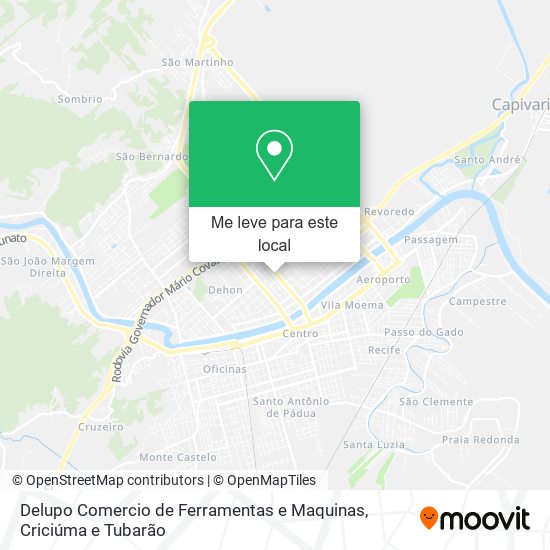 Delupo Comercio de Ferramentas e Maquinas mapa