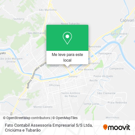 Fato Contabil Assessoria Empresarial S / S Ltda mapa