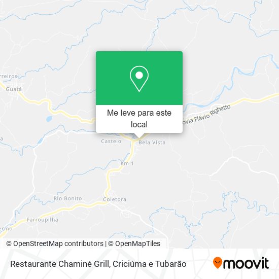 Restaurante Chaminé Grill mapa
