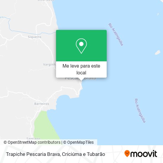 Trapiche Pescaria Brava mapa