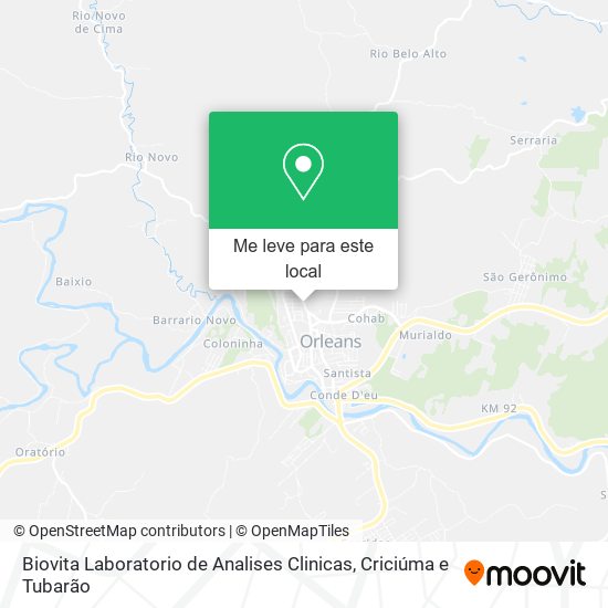 Biovita Laboratorio de Analises Clinicas mapa