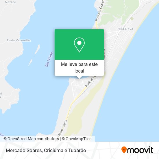 Mercado Soares mapa
