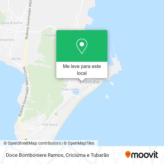 Doce Bomboniere Ramos mapa