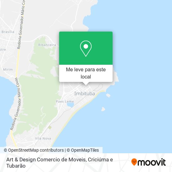 Art & Design Comercio de Moveis mapa