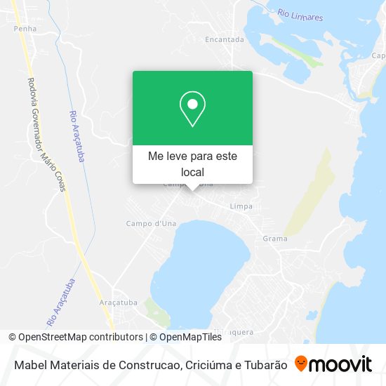 Mabel Materiais de Construcao mapa