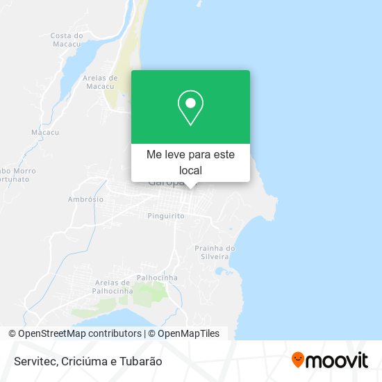 Servitec mapa