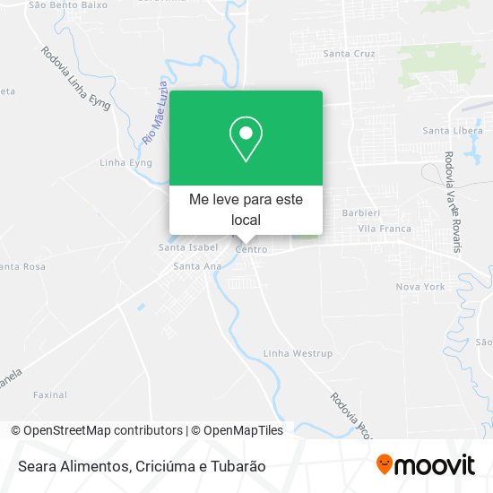 Seara Alimentos mapa