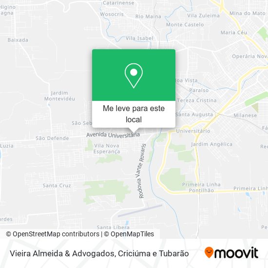 Vieira Almeida & Advogados mapa